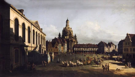 The New Market in Dresden